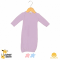 The Laughing Giraffe   Long Sleeve Cotton Baby Gown